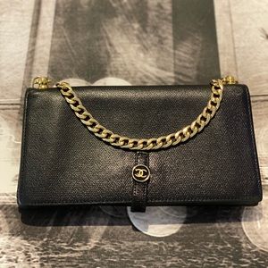 Chanel Long Wallet on Chain / WOC Crossbody 🖤